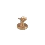  белый медведь форма держатель прямой . soft Gold BR-671 35φ