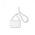  открытый промышленность подвешивание ниже название . визитная карточка для 10 листов белый NL-11-WH