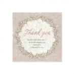 ka The rosola бумага сообщение карта 80 угол THANK YOU розовый 36P101P0201