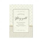 ka The rosola бумага сообщение карта L STAY GOLD бежевый 36P101P0403