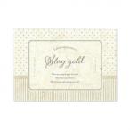 ka The rosola бумага сообщение карта L ширина STAY GOLD бежевый 36P101P0406