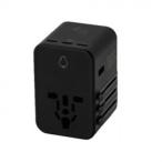 doli Tec путешествие адаптор использующийся в других странах мульти- переходник черный AD-101BK