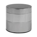  домашнее животное .. aluminium минут погребальная урна серебряный H5.4cm 060361