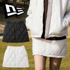2026秋冬新作 キルティング スカート ゴルフウェア ニューエラ NEW ERA Insulated Quilt Skirt レディース 中綿 ミニスカート 保温性 撥水 帯電防止