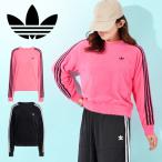 ラスト1点 Lサイズ ピンク アディダス レディース セーター adidas FLUFFY HOLIDAY SWEATER ORIGINALS オリジナルス 2025秋冬新作 TZ020