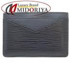  Louis Vuitton футляр для карточек epi Neo porutokaru tonneau wa-ru черный M67210 /081939 [ б/у ]
