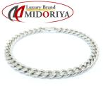  плоский браслет Pt850 платина 2 поверхность одиночный 19cm 30g/129107[ б/у ]