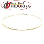 ショッピングブレスレット ベネチアンチェーン ブレスレット 18cm 1.3グラム K24YG イエローゴールド レディース/129177【中古】