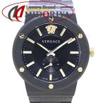 VERSACE ヴェルサーチ スポーティ グレカ VEVI00620ステンレススチール(PVD加工)  メンズ/130415【中古】【腕時計】