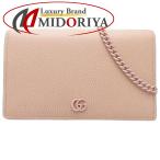 GUCCI Gucci цепочка для бумажника GGma-monto497985 кожа розовый /181303[ б/у ]
