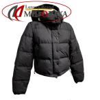 ショッピングmoncler MONCLER モンクレール ダウンジャケット AVOINE G20931A00033 サイズ2 ダウンxフェザー  ブラック レディース/181916【中古】
