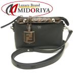 ショッピングフェンディ FENDI フェンディ バイザウェイミニ 8BL145A6COF147M ショルダーバッグ レザー ブラック レディース /253067【中古】