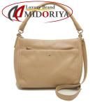 Kate Spade ケイトスペード コブルヒル リトルカーティス 2WAYショルダーバッグ PXRU4231 レザー ベージュ レディース /253383【中古】