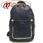 ショッピングブラックレーベル BLACK LABELCRESTBRIDGE ブラックレーベル クレストブリッジ リュック・バックパック レザー ネイビー メンズ /253385【中古】