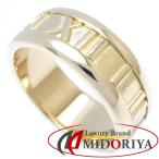 TIFFANY&Co. ティファニー アトラス リング 指輪 10号 K18YG イエローゴールド/292993【中古】