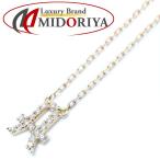 AHKAH アーカー イニシャル ネックレス A ダイヤモンド0.07ct アルファベット K18YG イエローゴールド/293497【中古】