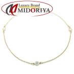 ショッピングティファニー TIFFANY&Co. ティファニー バイザヤード ブレスレット 3Pダイヤモンド K18YG イエローゴールド/294173【中古】