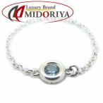 TIFFANY&amp;Co. ティファニー カラーバイザヤード リング 指輪 アクアマリン 10号 60145160 シルバー925 レディース/294386【中古】