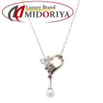 Samantha Tiara サマンサティアラ ネックレス ベビーパール ムーンストーン トルマリン K18PG ピンクゴールド レディース/294635【中古】