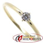 ete エテ ダイヤモンド リング 指輪 ダイヤモンド0.06ct 6号 K18YG イエローゴールド レディース/294826【中古】