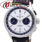 ブライトリング BREITLING プレミエ AB0118221G1P2 A007G-1WAA【'19年購入】【仕上げ済】自動巻き メンズ /37854 【中古】 腕時計