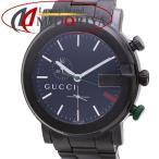 グッチ GUCCI Gクロノ YA101331 101M ブラック メンズ /38191 【中古】  ...
