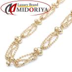  дизайн колье K18YG 41.5cm 12.3 грамм cut мяч желтое золото /73826[ б/у ][FJ]