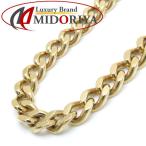  плоский колье 2 поверхность одиночный 29.8 грамм 41.5cm K18YG желтое золото 18 золотой ki разделение цепь колье /73940[ б/у ][FJ]