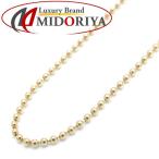  колье мяч цепь K18YG 40cm 2.6 грамм желтое золото ювелирные изделия /74028[ б/у ][FJ]