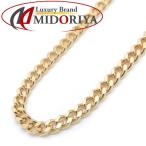  плоский колье 2 поверхность одиночный 10.7 грамм 42cm K18YG желтое золото 18 золотой ki разделение цепь колье /74038[ б/у ][FJ]