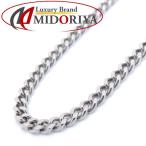  плоский колье 2 поверхность одиночный 6.8 грамм 41cm Pt850 платина ki разделение цепь колье /74059[ б/у ][FJ]