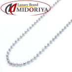  колье цепочка мяч цепь K18WG длинный 81cm 3.4 грамм белое золото /74126[ б/у ]