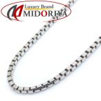  колье цепочка венецианский цепь 40cm Pt850 платина /74171[ б/у ]