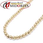  колье цепочка зеркало мяч K18YG 42cm 14.2 грамм желтое золото /74217[ б/у ]