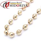  зеркало мяч колье K18YG 46cm 6.8 грамм желтое золото /74220[ б/у ]