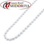  цепь колье 37.5cm 2.6 грамм K18WG белое золото 18 золотой /74234[ б/у ]