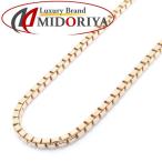  цепь колье венецианский цепь 39.5cm 4.3 грамм K18YG желтое золото 18 золотой /74238[ б/у ]