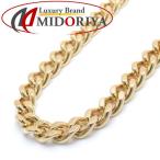  плоский колье 2 поверхность одиночный 20g 50cm K18YG желтое золото 18 золотой ki разделение цепь колье мужской /74263[ б/у ]