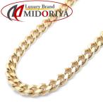  плоский колье 2 поверхность одиночный 6.7 грамм 40cm K18YG желтое золото 18 золотой ki разделение цепь колье /74266[ б/у ]