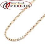  венецианский цепь колье K18YG 40.5cm 2.8 грамм желтое золото /74273[ б/у ]