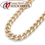  плоский колье 2 поверхность одиночный 39.7g 65.5cm K18YG 18 золотой ki разделение цепь колье мужской /74320[ б/у ]