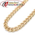  плоский колье 2 поверхность одиночный 15g 40cm K18YG желтое золото 18 золотой ki разделение цепь колье /74325[ б/у ]