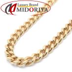  плоский колье 2 поверхность одиночный 15g 40.5cm K18YG желтое золото 18 золотой ki разделение цепь колье /74326[ б/у ]