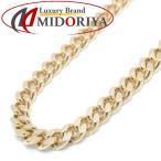  плоский колье 2 поверхность одиночный 20g 40cm K18YG желтое золото 18 золотой ki разделение цепь колье /74375[ б/у ]