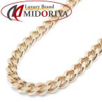  плоский колье 2 поверхность одиночный 10.3g 39.5cm K18YG желтое золото 18 золотой ki разделение цепь колье /74376[ б/у ]