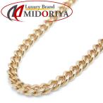  плоский колье 2 поверхность одиночный 5.6g 40cm K18YG желтое золото 18 золотой ki разделение цепь колье /74377[ б/у ]