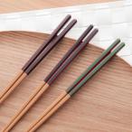 ショッピング箸 極細 ダイヤカット研出し箸 竹箸 22.5cm 大内工芸
