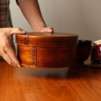 曲げわっぱ 漆塗りのお櫃 望月(大) �