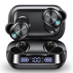 bluetoothイヤホン ワイヤレスイヤホン ブルートゥース イヤホン Hi-Fi 自動ペアリング Bluetooth5.3 LEDディスプレイ A