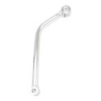  крепление глушителя глушитель установка φ16 225mm алюминиевый мотоцикл 